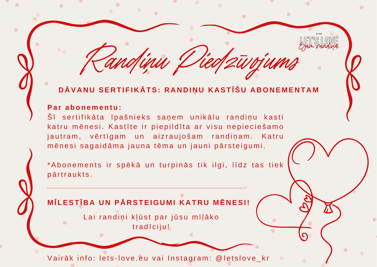 Dāvanu Komplekts: 6 Randiņu Piedzīvojumi